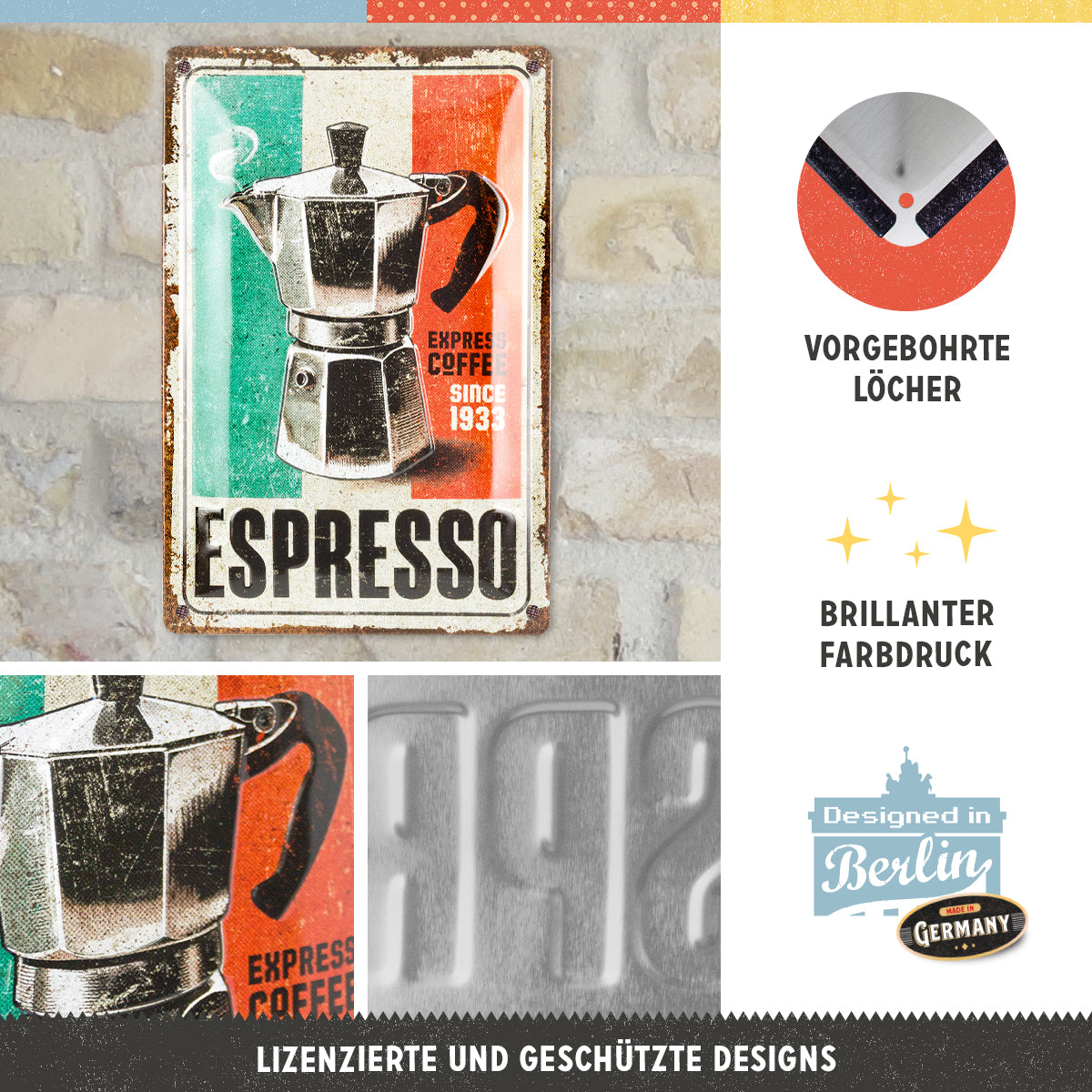 nostalgic-art-espresso-targa-in-metallo-20x30-cm image 3