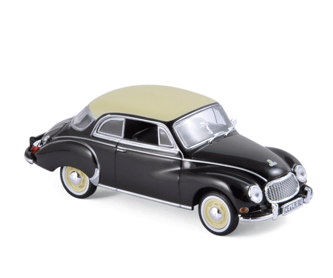 norev-dkw-3-6-coup-1958-nero-1-43-modellino-die-cast image 1