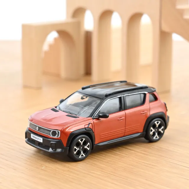norev-renault-4-e-tech-electric-2025-modellino-auto-1-43-brun-terracotta image 1