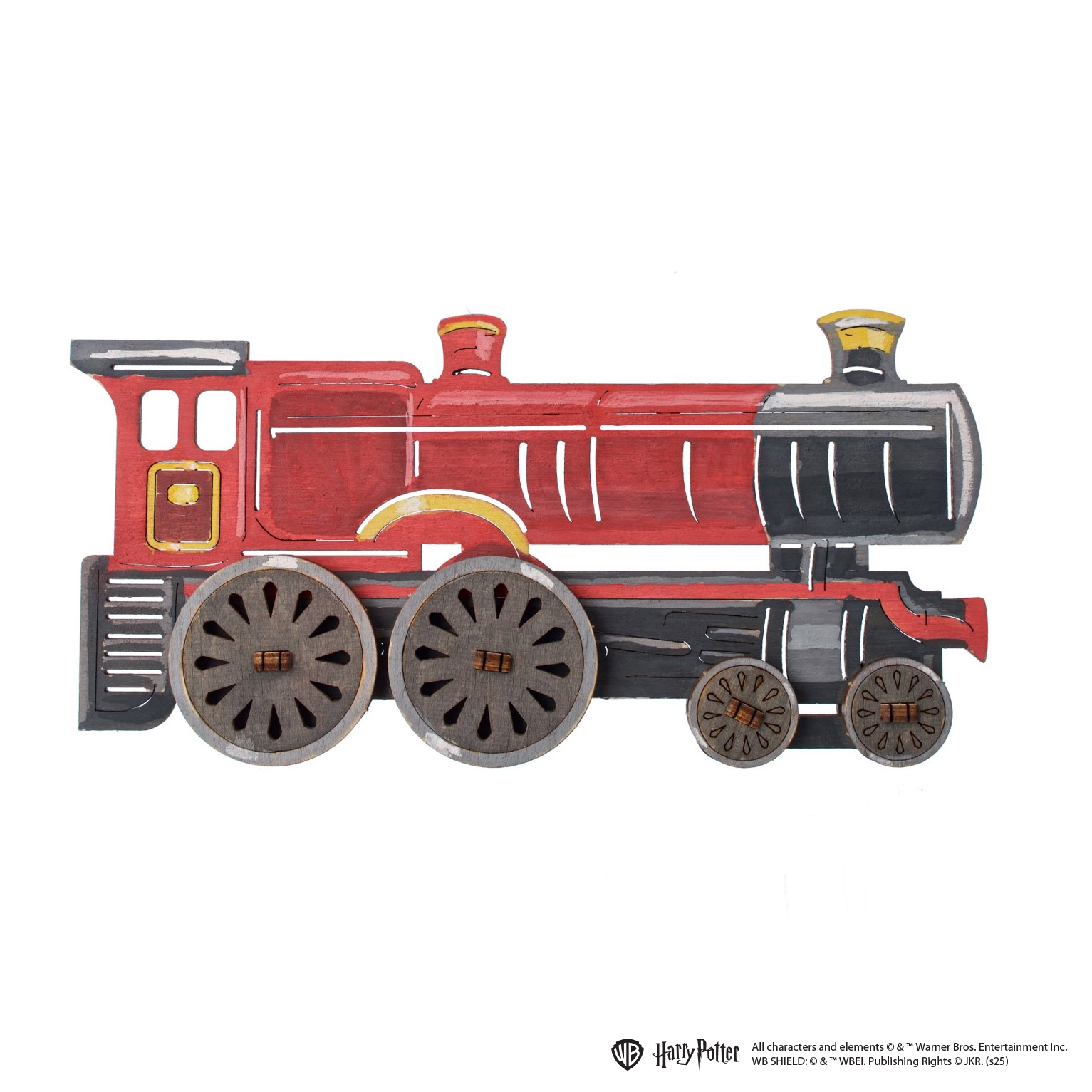 ugears-hogwarts-express-treno-3d-in-legno-da-colorare image 2