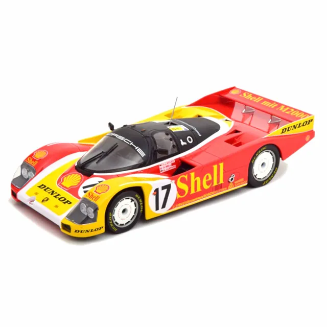 norev-porsche-962-24h-le-mans-1988-stuck-ludwig-bell-1-18-modellino-endurance image 1