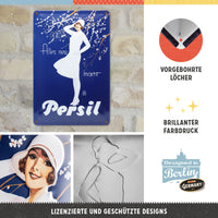 nostalgic-art-persil-wei-e-dame-blau-targa-in-metallo-20x30-cm-2 image 2