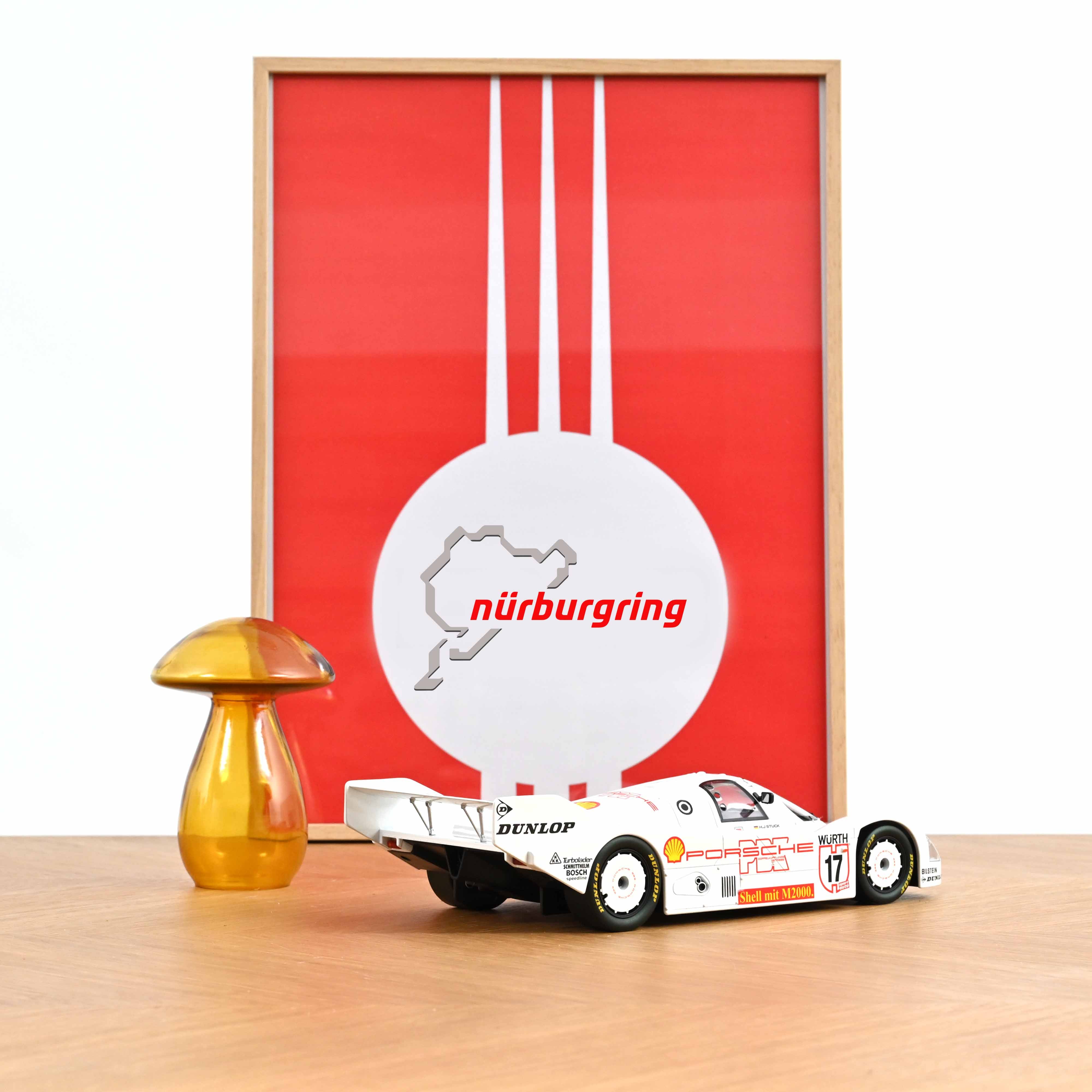 norev-porsche-962-c-1987-supercup-17-h-j-stuck-modellino-auto-1-18 image 2
