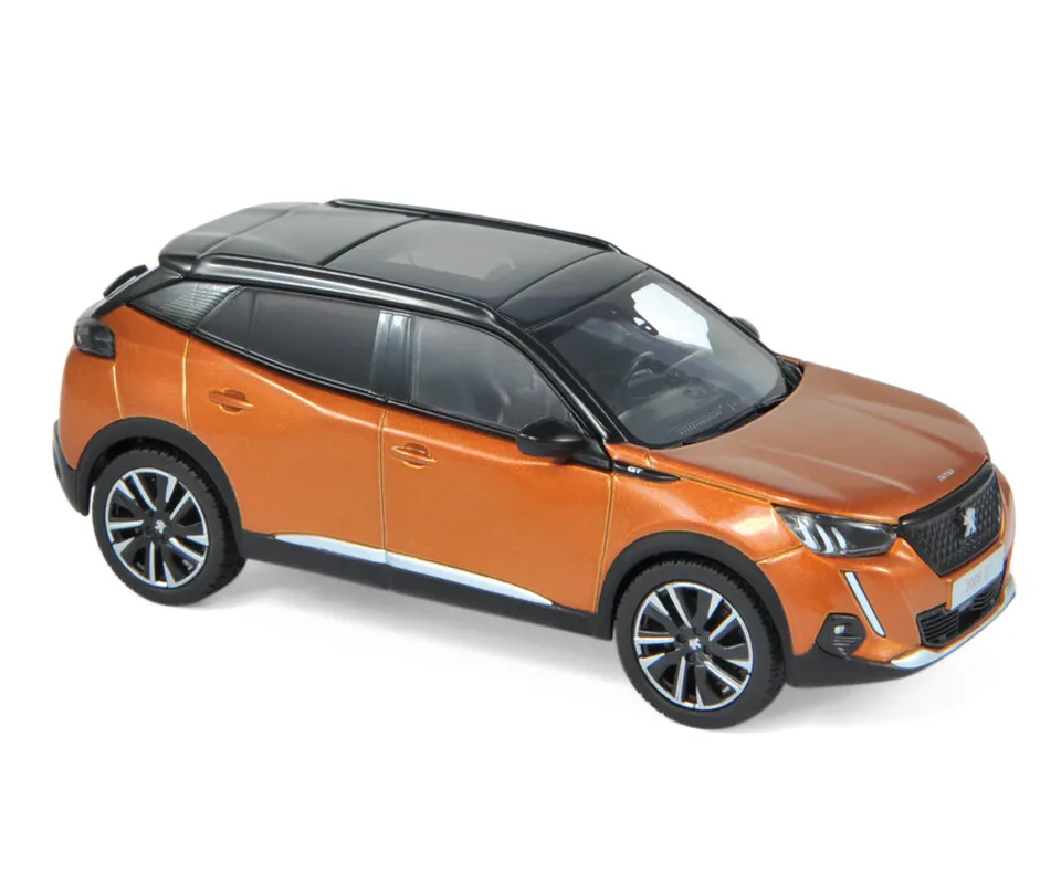 norev-peugeot-2008-gt-2020-modellino-auto-1-43-arancione-fusion image 1