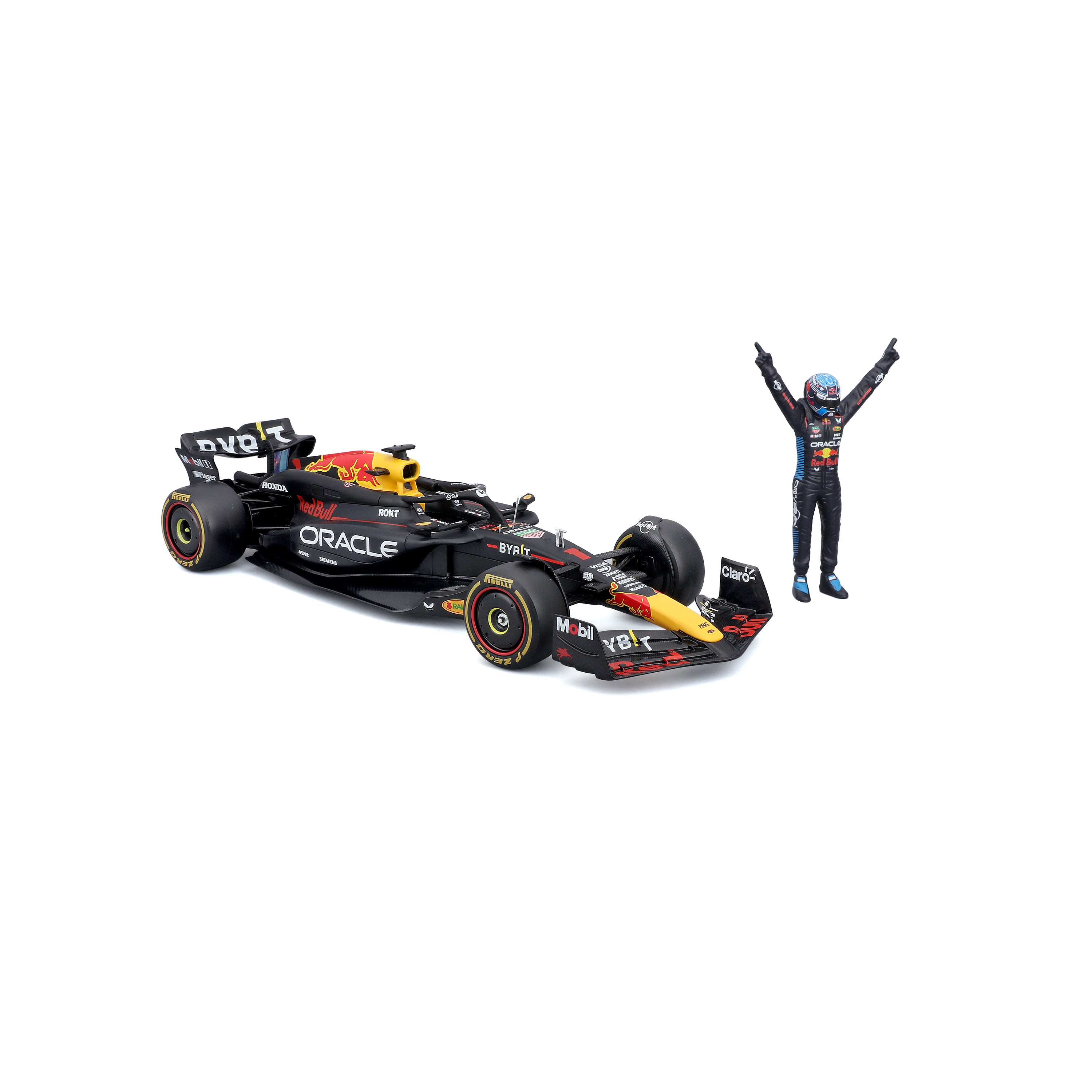 bburago-f1-red-bull-racing-rb20-2024-1-verstappen-1-24-con-pilota-die-cast image 6