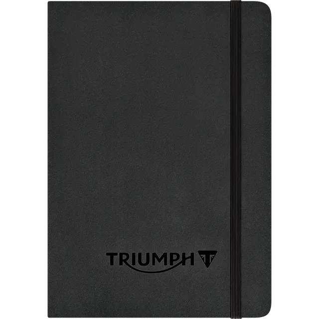 nostalgic-art-triumph-logo-black-taccuino-a5-15x20-cm-128-pagine image 1