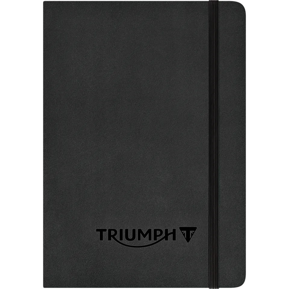 nostalgic-art-triumph-logo-black-taccuino-a5-15x20-cm-128-pagine image 1