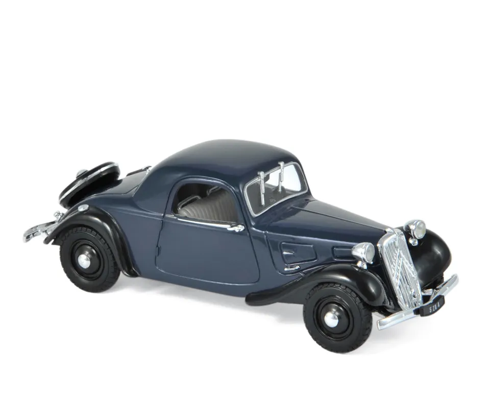norev-citro-n-traction-7c-faux-cabriolet-1937-blu-scuro-modellino-auto-1-43 image 1