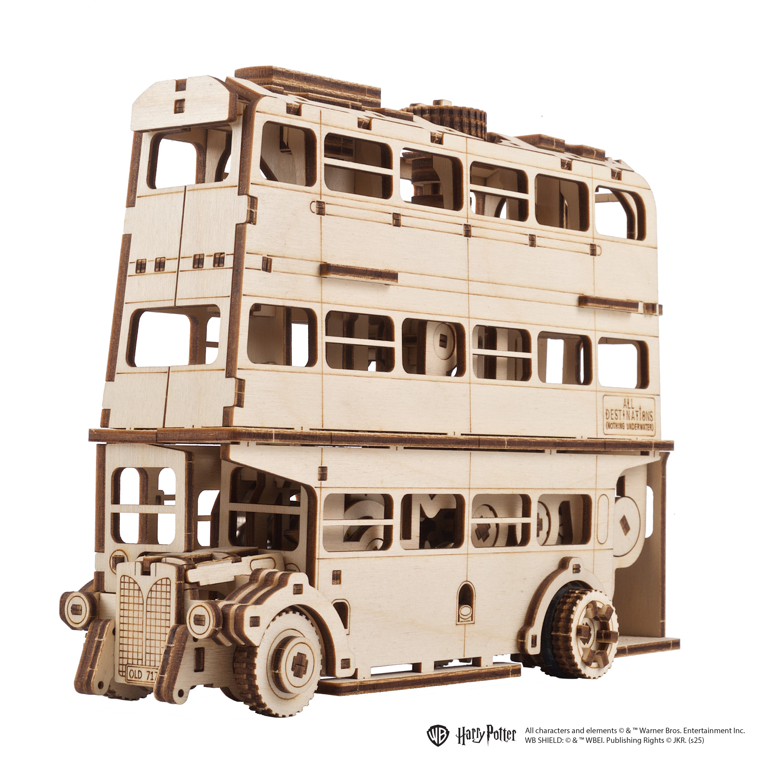 ugears-knight-bus-harry-potter-modellino-in-legno-meccanico-da-costruire image 1