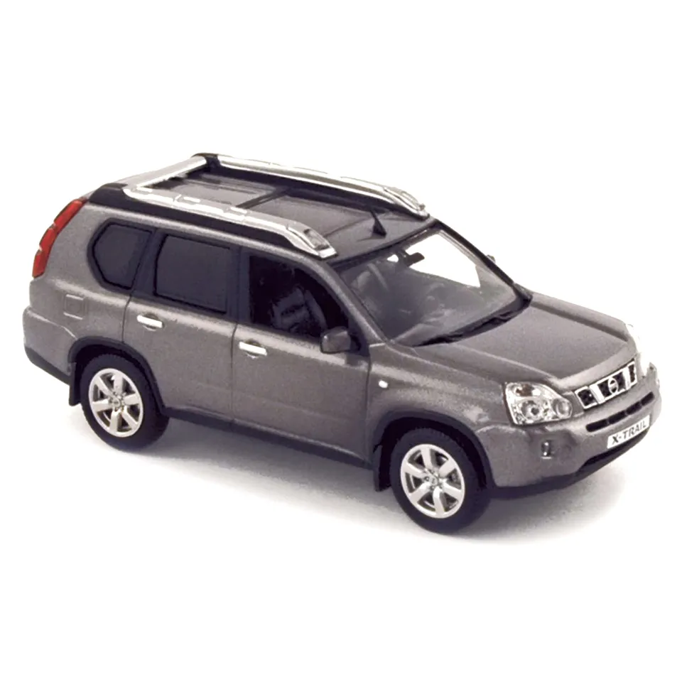 norev-nissan-x-trail-2007-modellino-auto-1-43-grigio-luna image 1