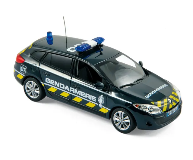 norev-renault-megane-sport-tourer-2012-gendarmerie-1-43-modellino-polizia-france image 1