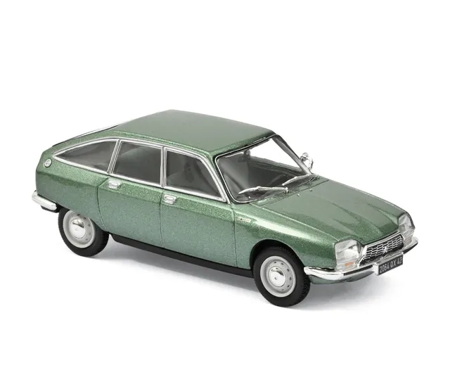 norev-citro-n-gs-1200-club-1973-vert-argent-m-tallis-1-43-modellino-die-cast image 1