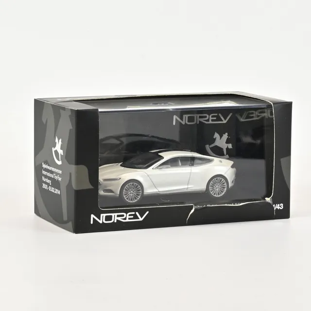 norev-ford-evos-concept-2014-bianco-nuremberg-toy-fair-modellino-1-43 image 1