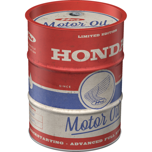 nostalgic-art-honda-mc-motor-oil-salvadanaio-lattina-olio-600-ml image 3