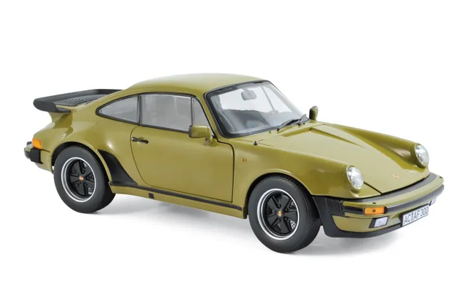 norev-porsche-911-turbo-3-3l-1977-verde-oliva-1-18-2 image 1