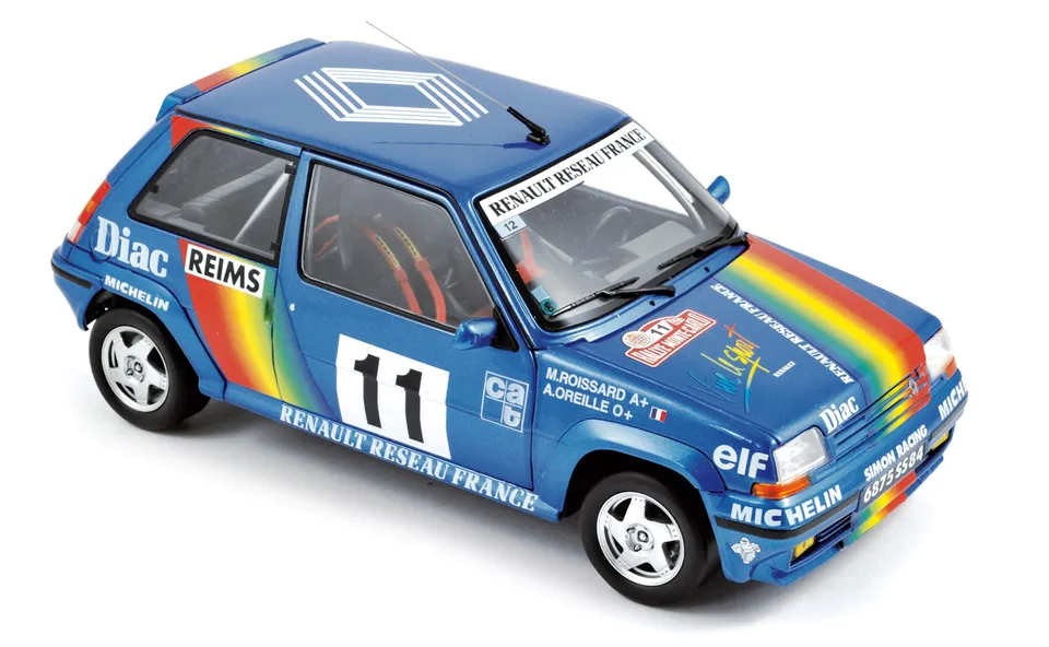 norev-renault-supercinq-gt-turbo-1990-rallye-monte-carlo-oreille-roissard-1-18 image 1