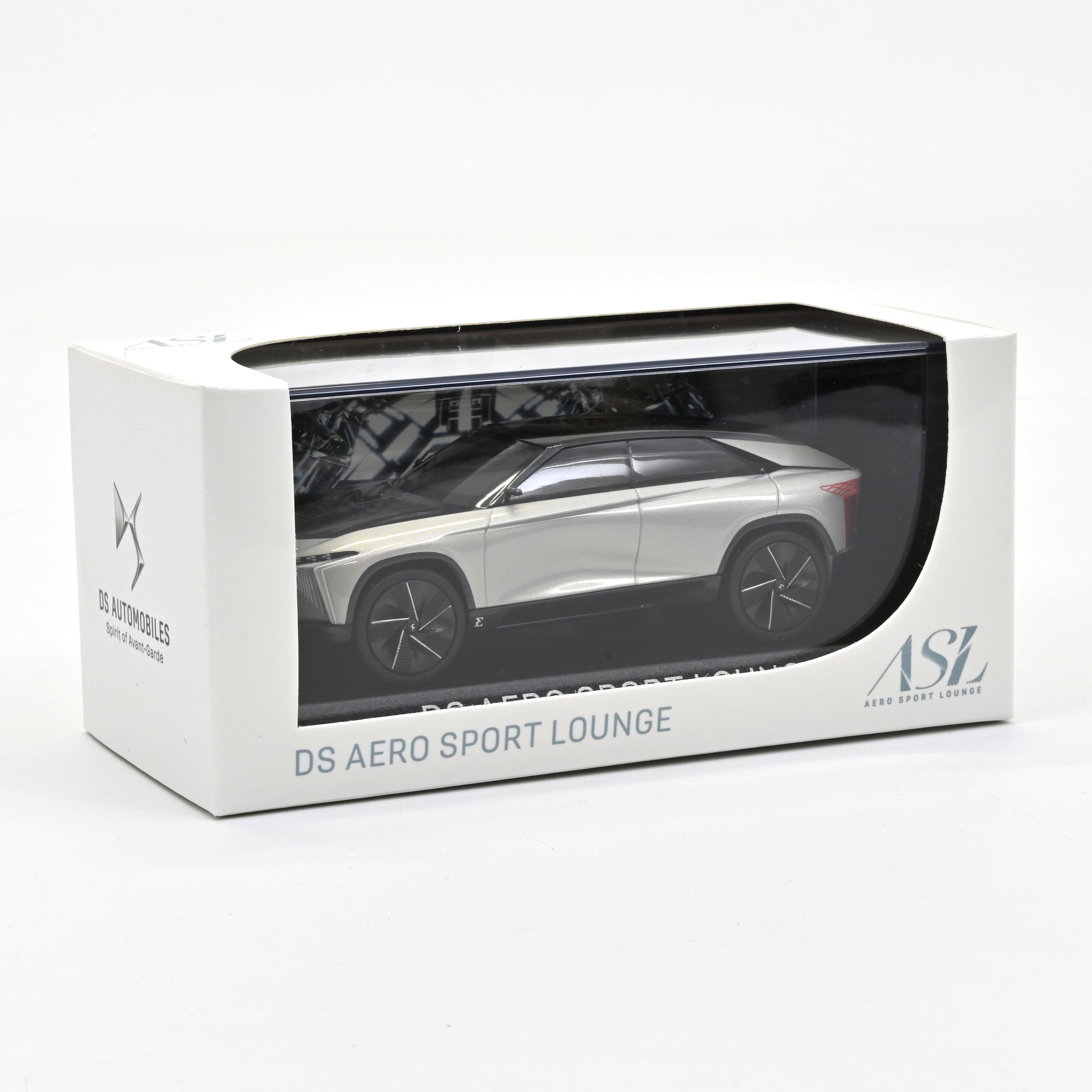norev-ds-aero-sport-lounge-gris-noir-modellino-auto-1-43 image 2