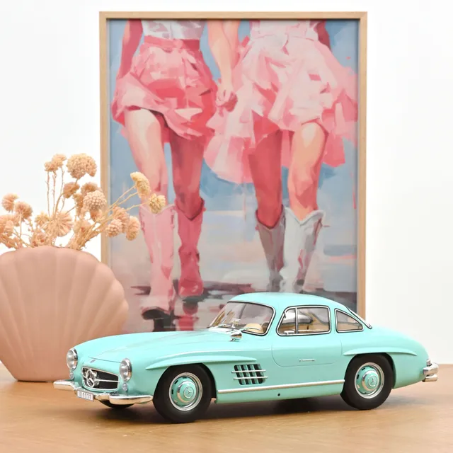 norev-mercedes-benz-300-sl-1956-turchese-scala-1-12-edizione-limitata-200-pz image 1