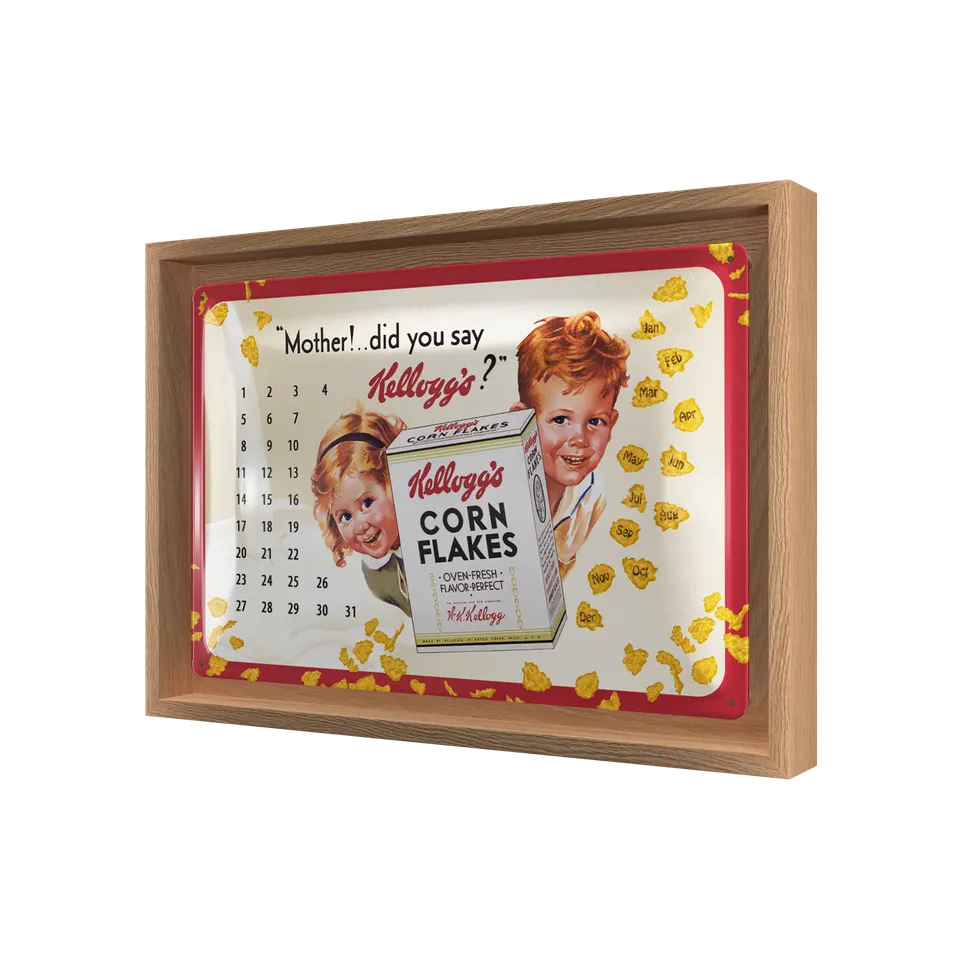 nostalgic-art-kellogg-s-mother-insegna-n-frame-m-edition-24x33-5-cm image 1