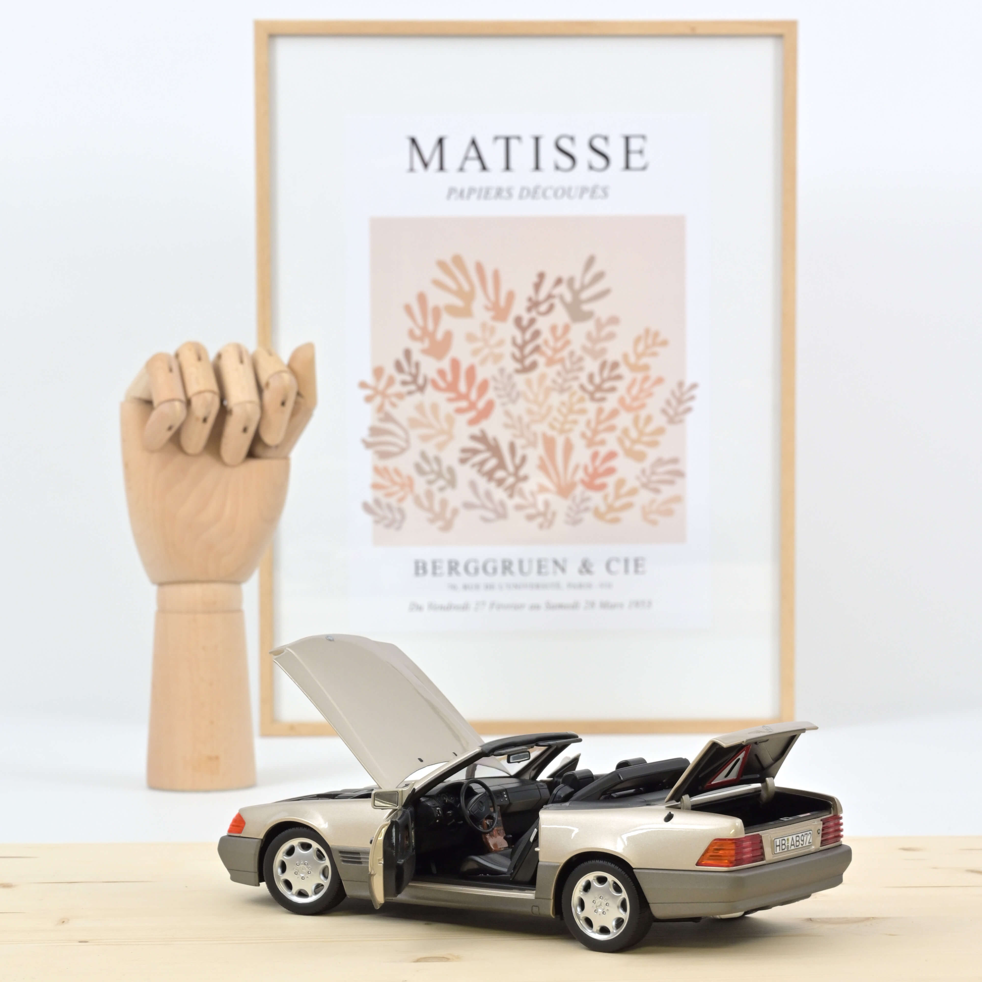 norev-mercedes-benz-500-sl-1989-modellino-auto-1-18-argent-fum-metallis image 3