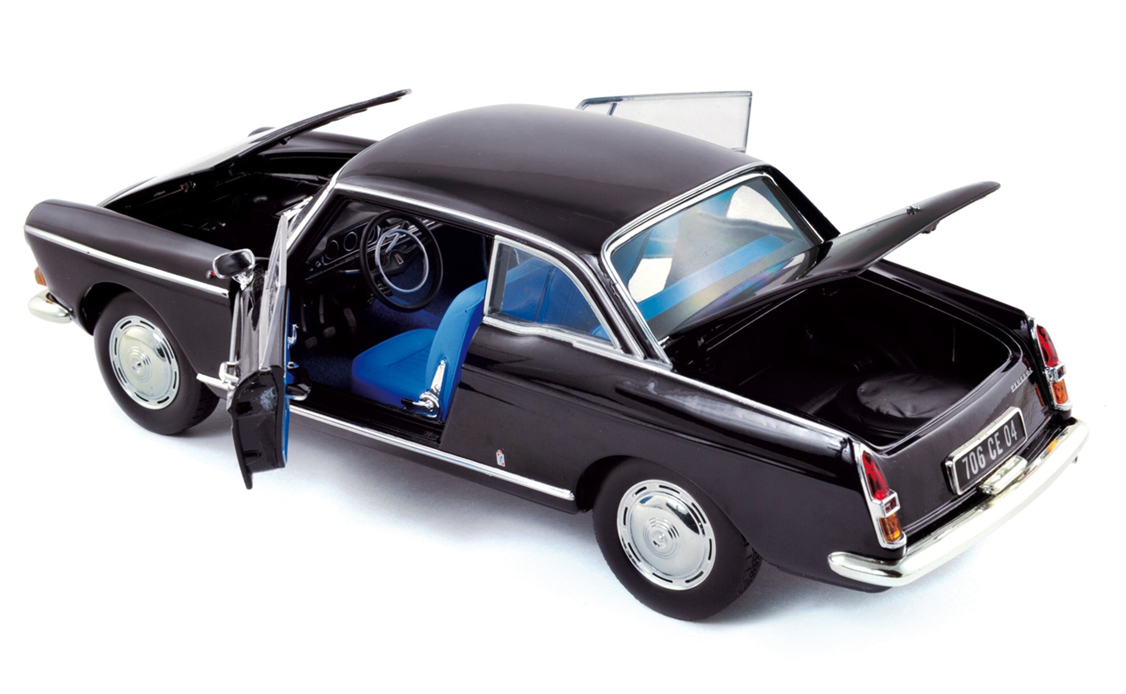 norev-peugeot-404-coup-1967-modellino-auto-1-18-nero image 2