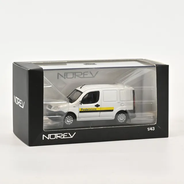norev-fiat-dobl-poste-italiane-2006-bianco-modellino-furgone-1-43 image 1