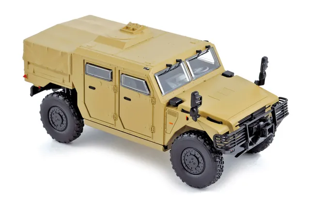 norev-renault-sherpa-scout-2010-beige-1-43-modellino-militare image 1