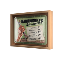 nostalgic-art-handwerker-stundenlohn-targa-in-metallo-15x20-cm image 4