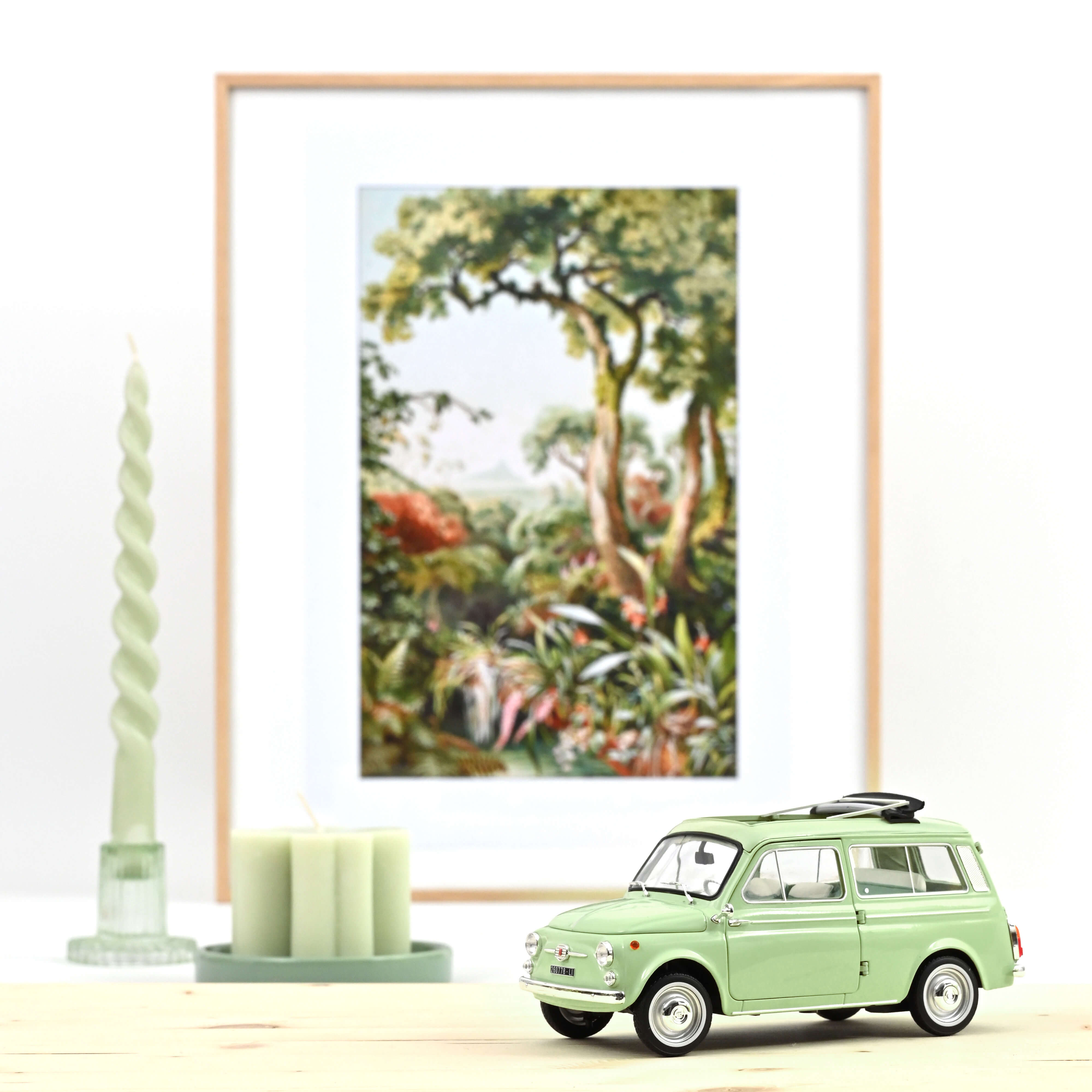 norev-fiat-500-giardiniera-1963-verde-oasis-1-18-edizione-limitata-200-pz-modell image 1