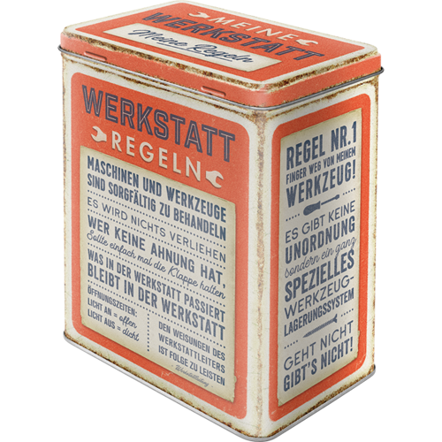 nostalgic-art-werkstattregeln-tazza-in-ceramica-retr image 1