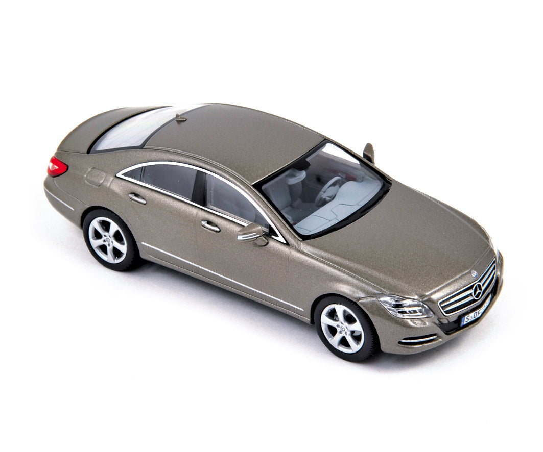 norev-mercedes-benz-cls-klasse-cgi-2010-grigio-metallizzato-modellino-auto-1-43 image 1