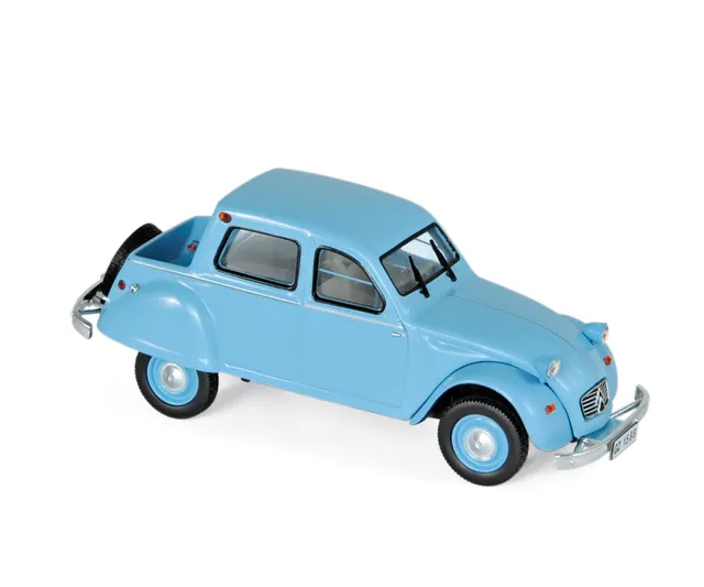 norev-citroen-2cv-citroneta-1963-blu-modellino-auto-1-43 image 1