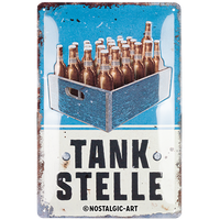 nostalgic-art-tankstelle-bier-targa-in-metallo-20x30-cm-2 image 2