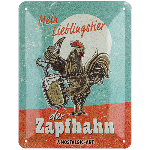 nostalgic-art-lieblingstier-zapfhahn-targa-in-metallo-15x20-cm-2 image 1
