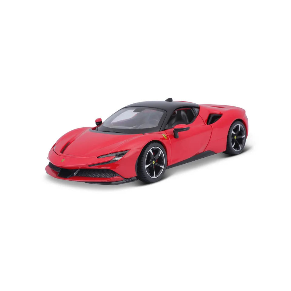 bburago-ferrari-sf90-stradale-rossa-modellino-auto-stradale-1-24 image 1