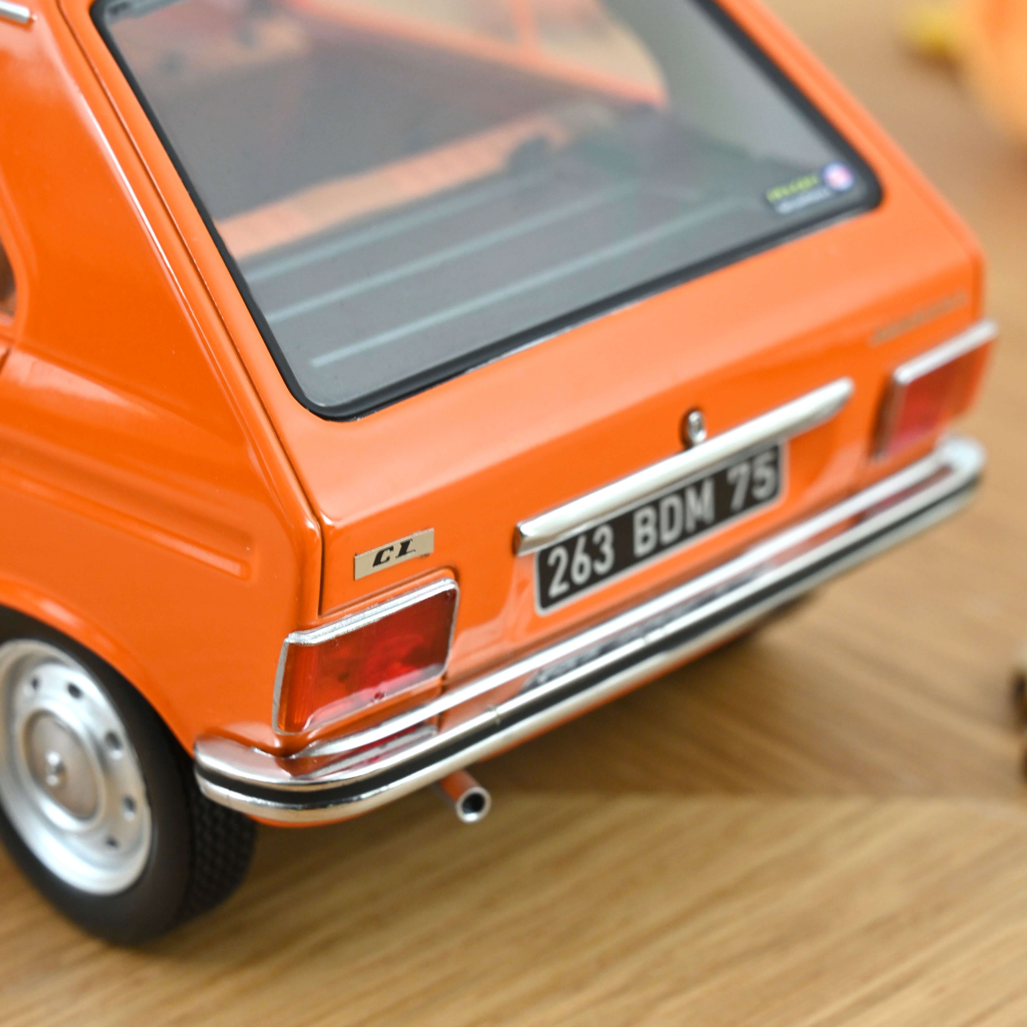 norev-peugeot-104-gl-1977-arancione-1-18-modellino-auto-edizione-limitata-300-pe image 3