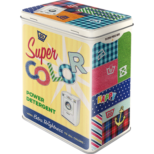 nostalgic-art-super-color-detergent-scatola-metallica-grande-3-litri image 2