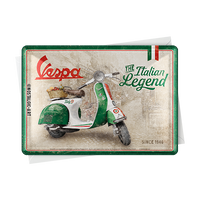 nostalgic-art-vespa-italian-legend-card-in-metallo-10x14-cm-2 image 2