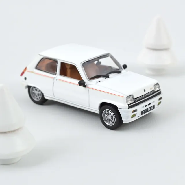 norev-renault-5-laur-ate-turbo-1985-bianca-1-43 image 1