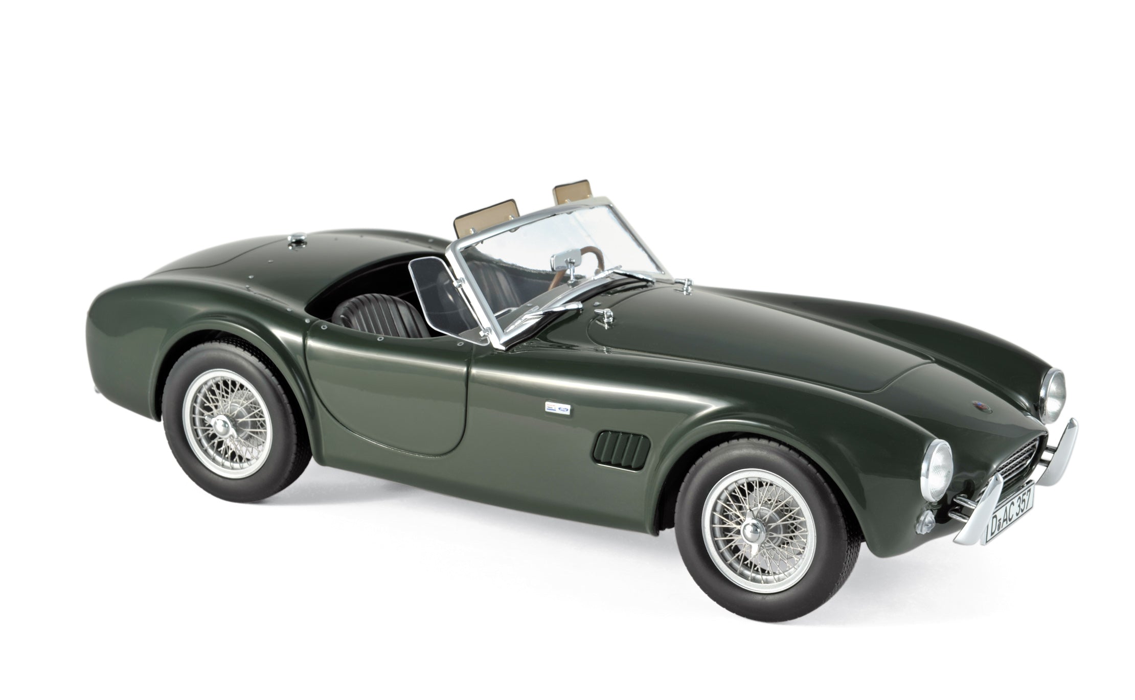 norev-ac-cobra-289-1963-verde-modellino-auto-1-18-edizione-web-100-pezzi image 1