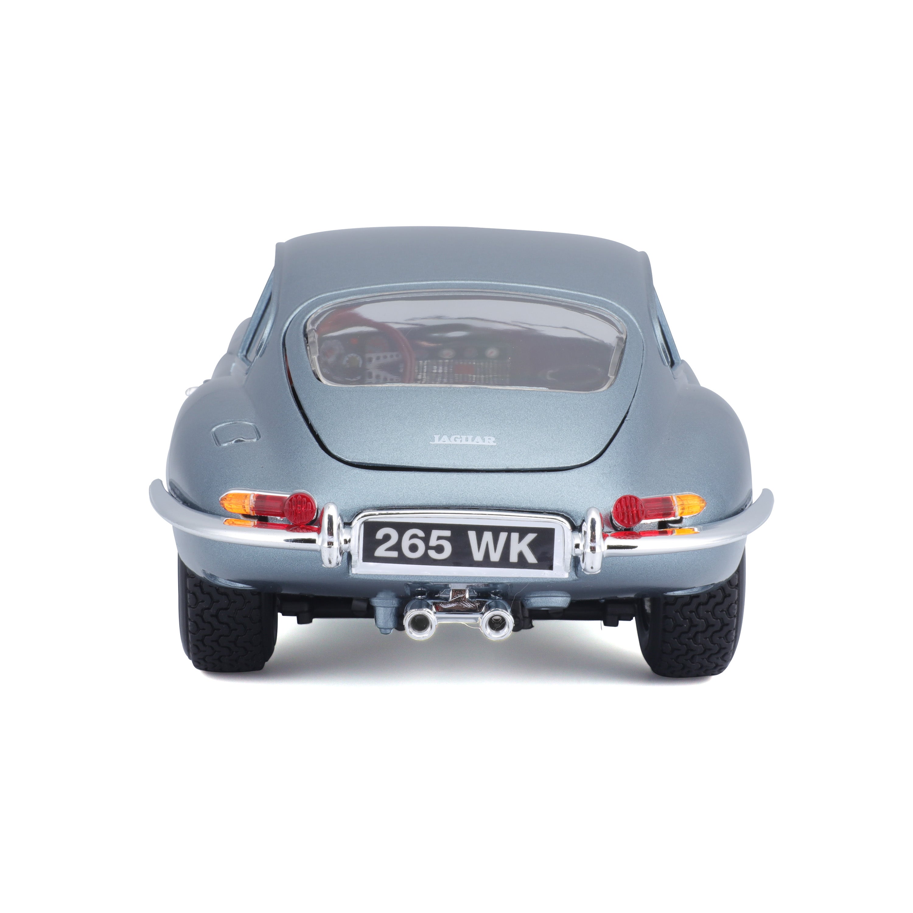 bburago-jaguar-e-type-coup-1-18-blu-chiaro-metallizzato image 4