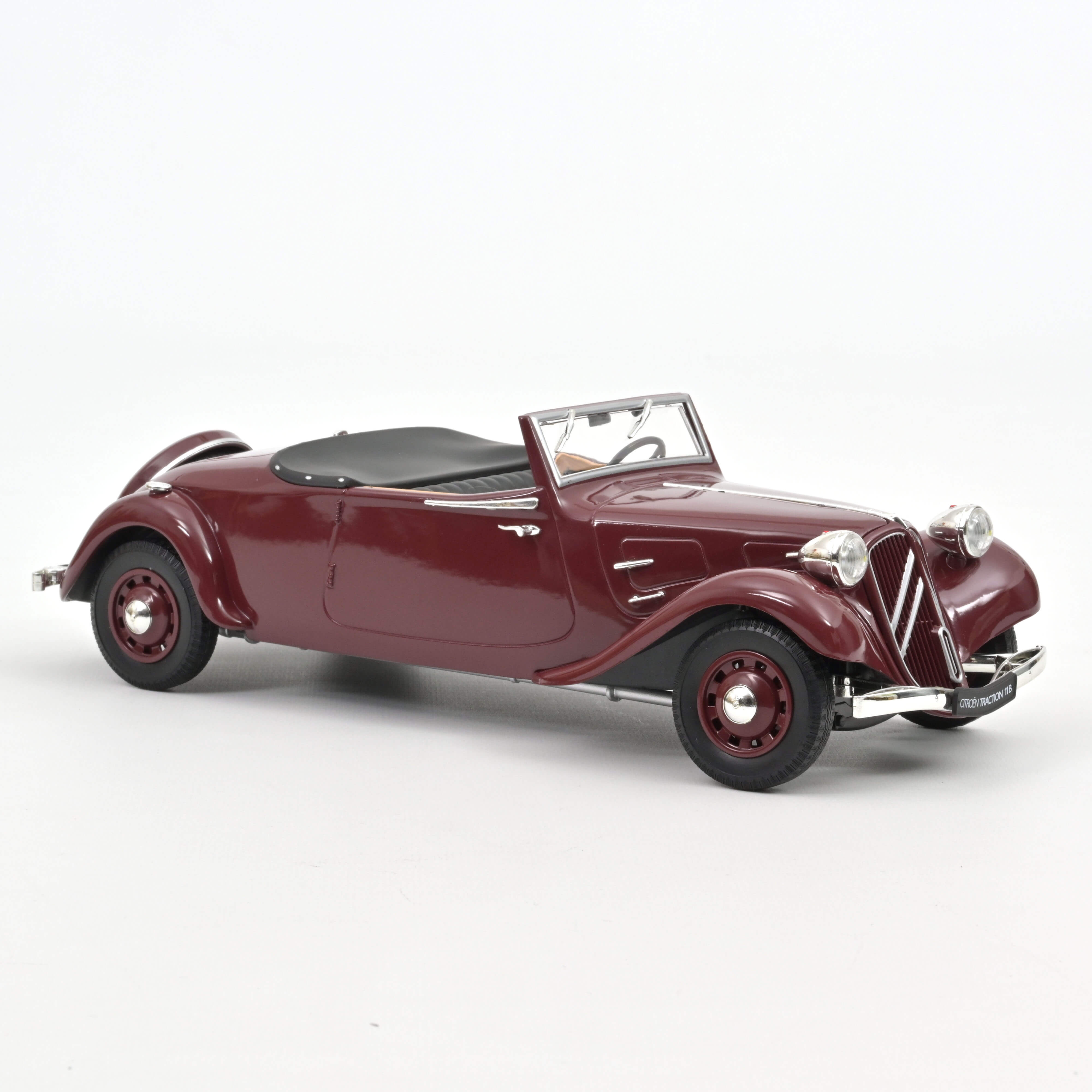 norev-citro-n-traction-cabriolet-1938-rosso-scuro-1-18-2 image 3