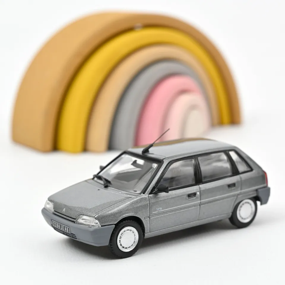 norev-citro-n-ax-ten-1992-modello-auto-die-cast-1-43-gris-dolmen image 1