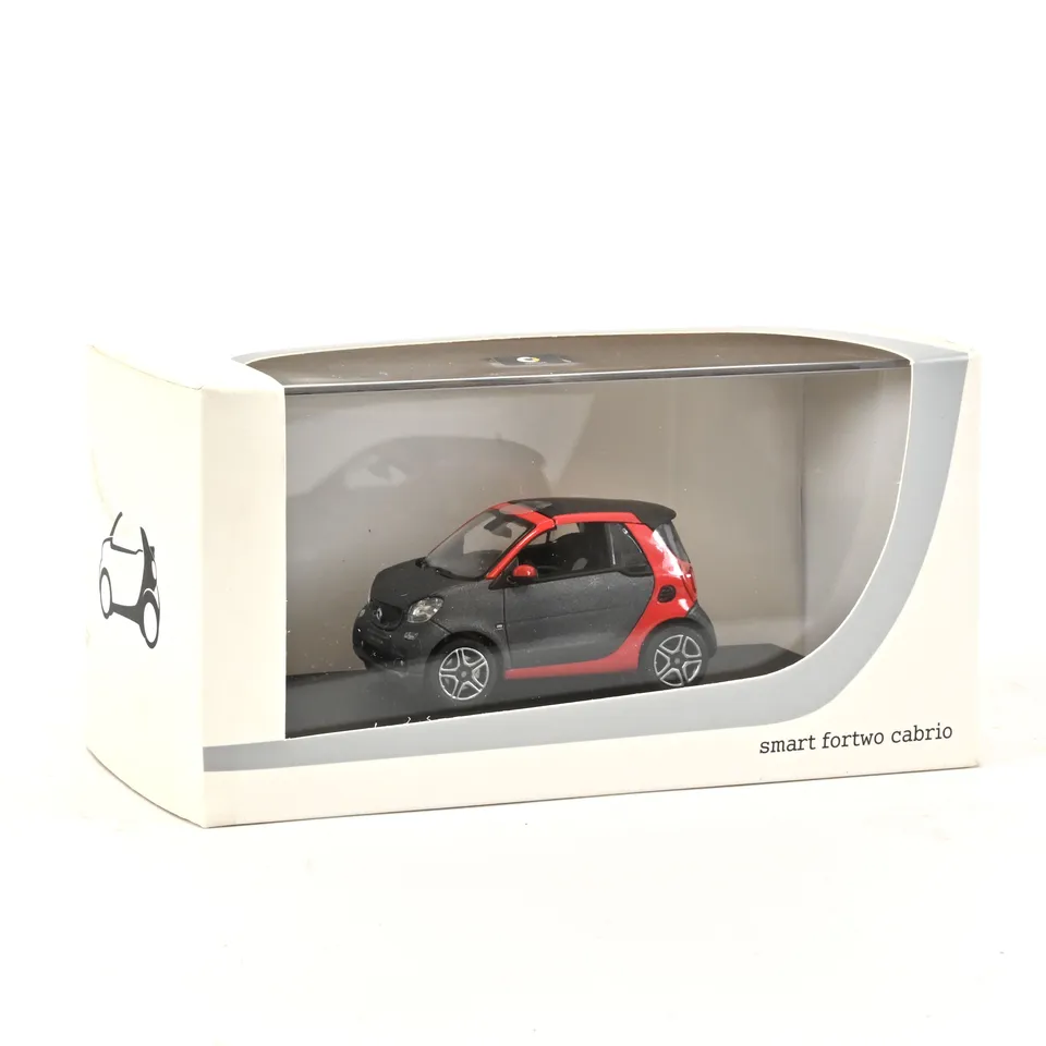 norev-smart-fortwo-cabriolet-2016-grigio-titanio-opaco-1-43-modellino-jet-car image 1