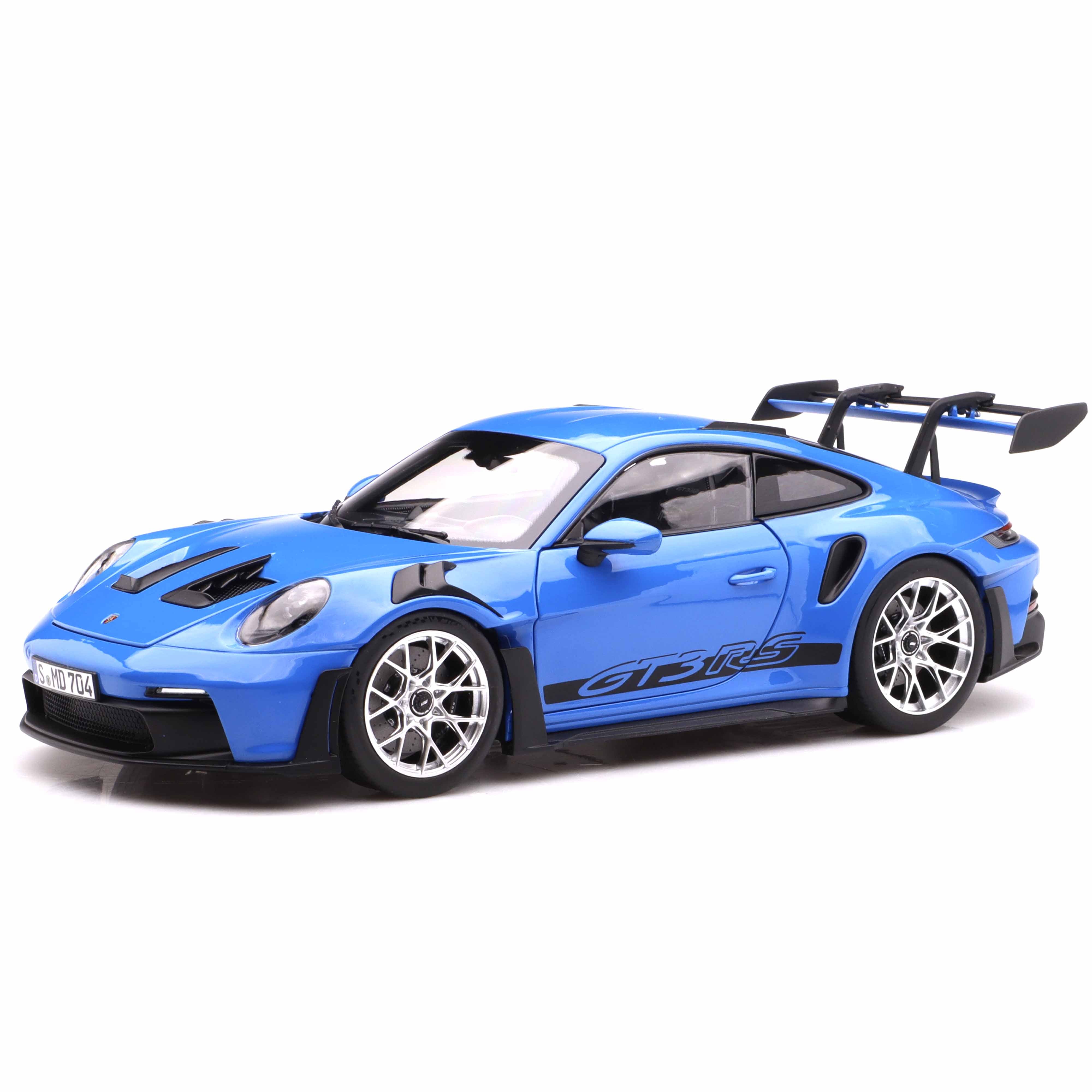 norev-porsche-911-gt3-rs-pack-weissach-2022-blu-shark-1-18-modellino-jet-car image 1