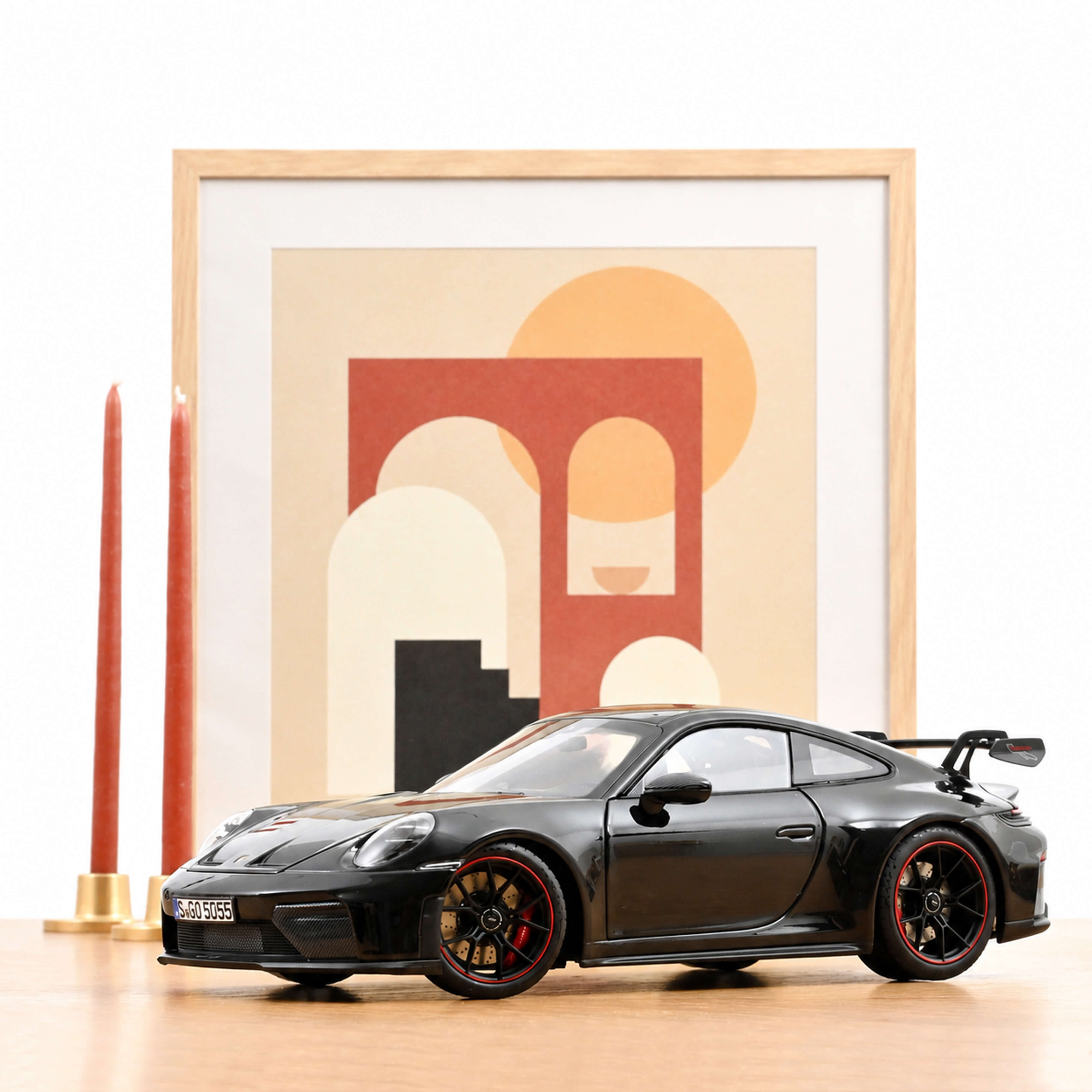 norev-porsche-911-gt3-2025-nera-1-18-300-pezzi image 1