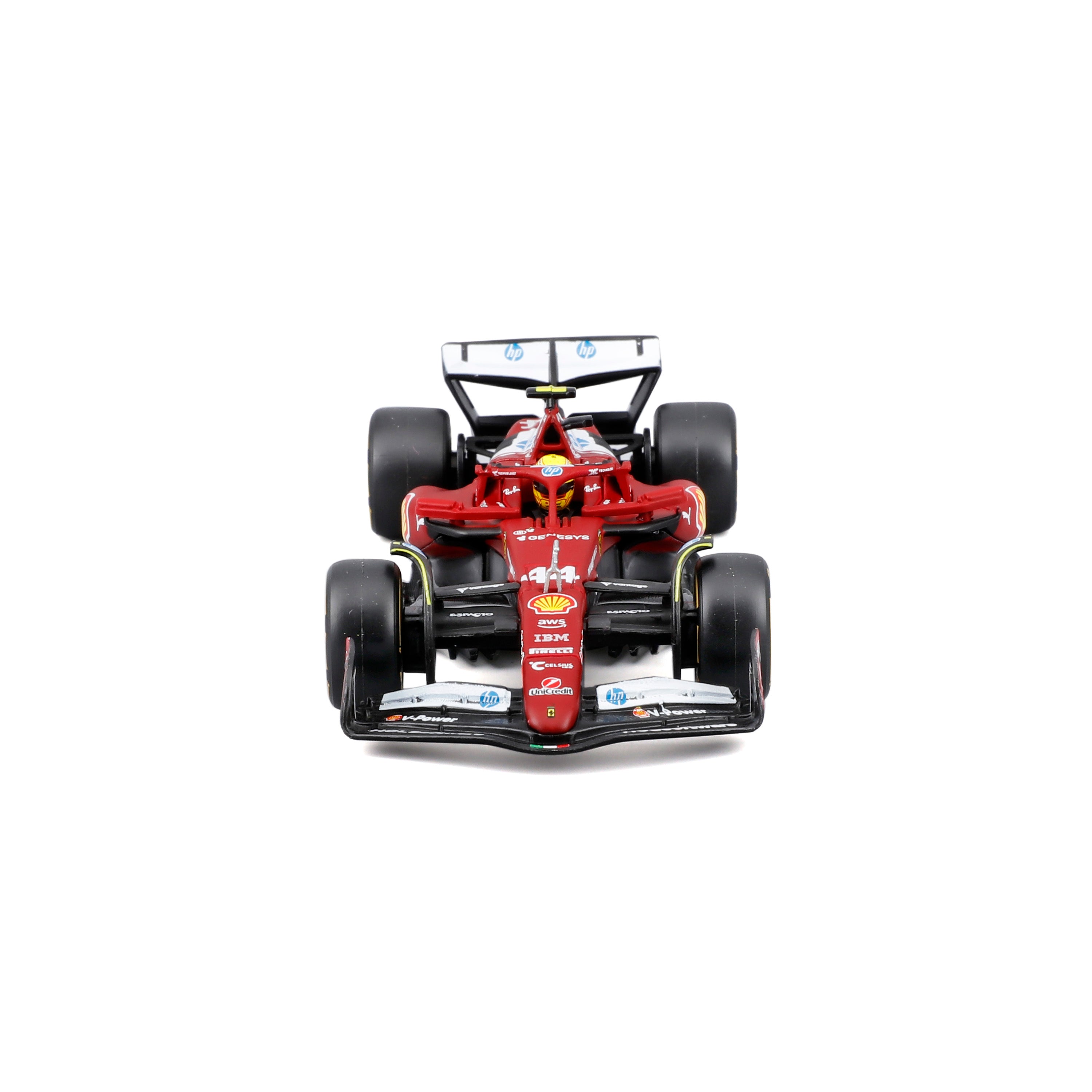 bburago-ferrari-sf-25-lewis-hamilton-44-f1-2025-1-43-con-teca image 5
