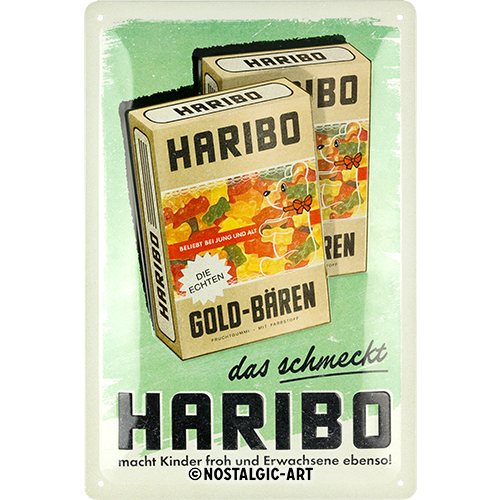 nostalgic-art-haribo-packung-targa-in-metallo-20x30-cm image 2