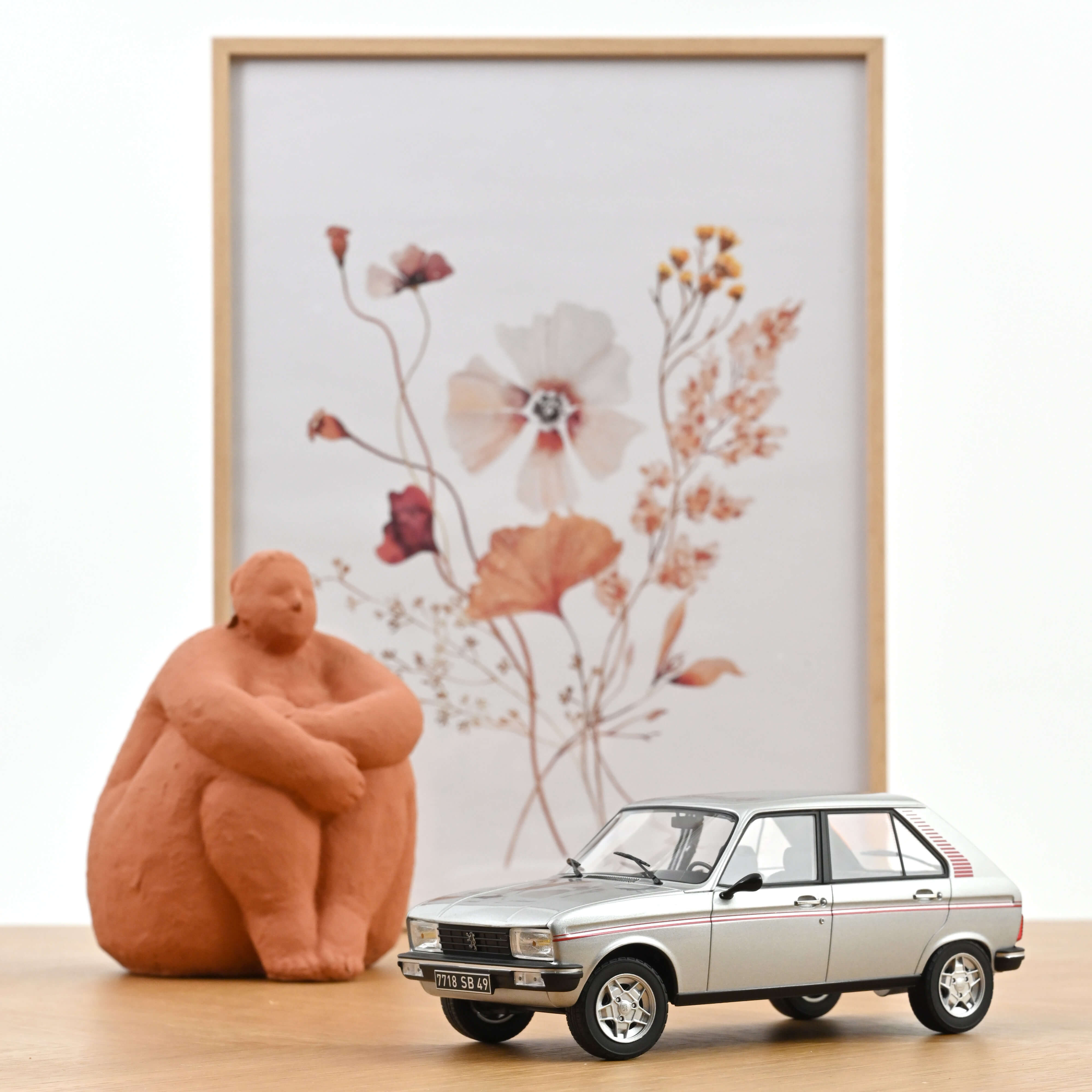norev-peugeot-104-s-1981-grigia-metallizzata-1-18-edizione-limitata-104-pz image 1