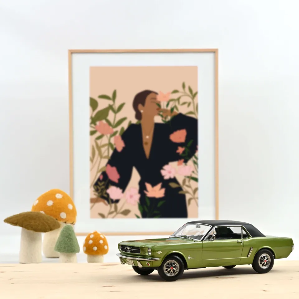 norev-ford-mustang-coup-1965-automodello-1-18-honey-gold-metallizzato-200-pezzi image 1